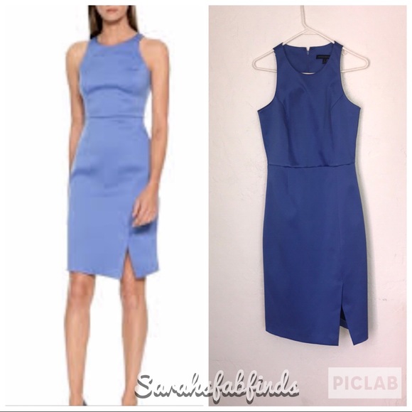 Banana Republic Dresses & Skirts - Banana Republic Bi-Stretch Racer-Neck Sheath Dress
